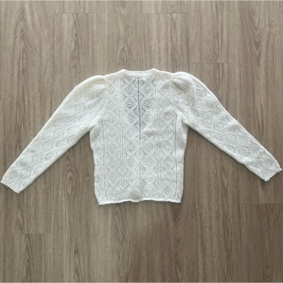 DÔEN Chandel Alpaca Blend Cardigan Jasmine Flower XS - Picture 9 of 13